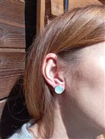 Ohrringe Marco Bicego Dame Jaipur in Gelbgold Acquamarina OB1739-AQ01 - OB1739-AQ01